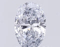 0.39ct Oval Lab Grown Diamond (Colour G, Clarity VS2, IGI Certified)