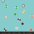 1-800-Notion - Buttons - Cloudless | Ruby Star Society | Quilting Cotton