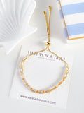 18k ajustable Zirconia BRACELET