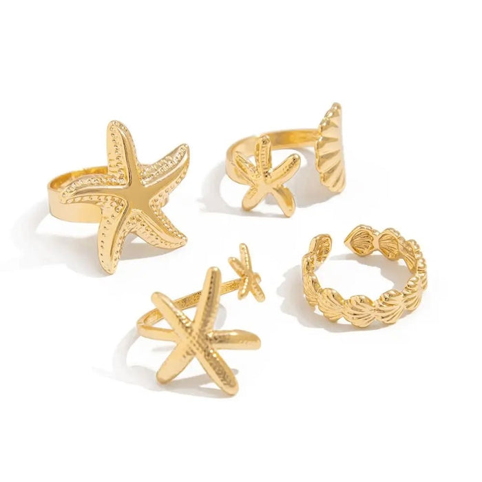 4 rings set