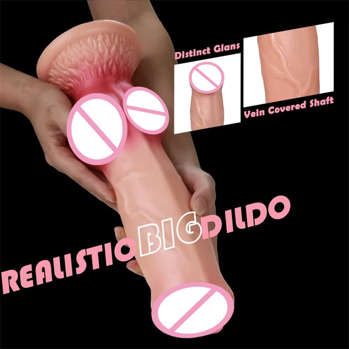 5 Size Dildo Feminino Masturbation Suction Cup Big Cock Realistic Animal Dog Dildo for Women and men