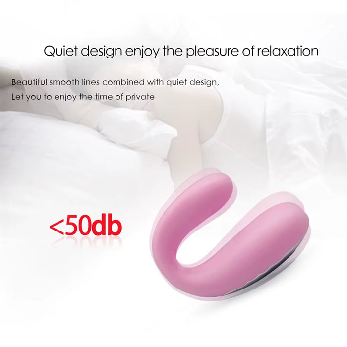 7 Vibration Blow Job Stimulator U Shape Wearable Mini Vibrator Sex Toys Oral Mouth Vibrator