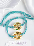 golden bold bracelet