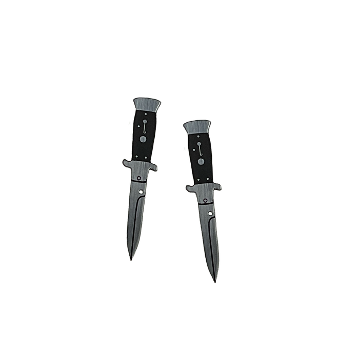 A Knife Less Ordinary Stud Earrings