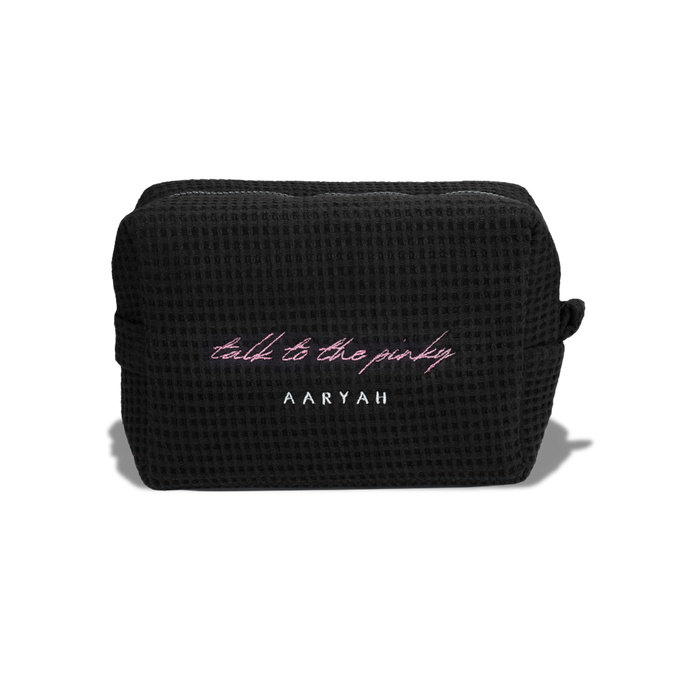 AARYAH X ABBODE PINKY PROMISE WAFFLE POUCH