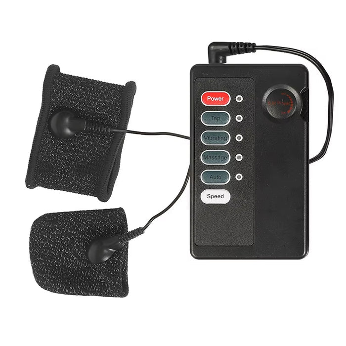 Advanced Male Stimulation Device Electric Glans Scrotal Shocked Orgasm Sex Toys Male Electric Shock Ring