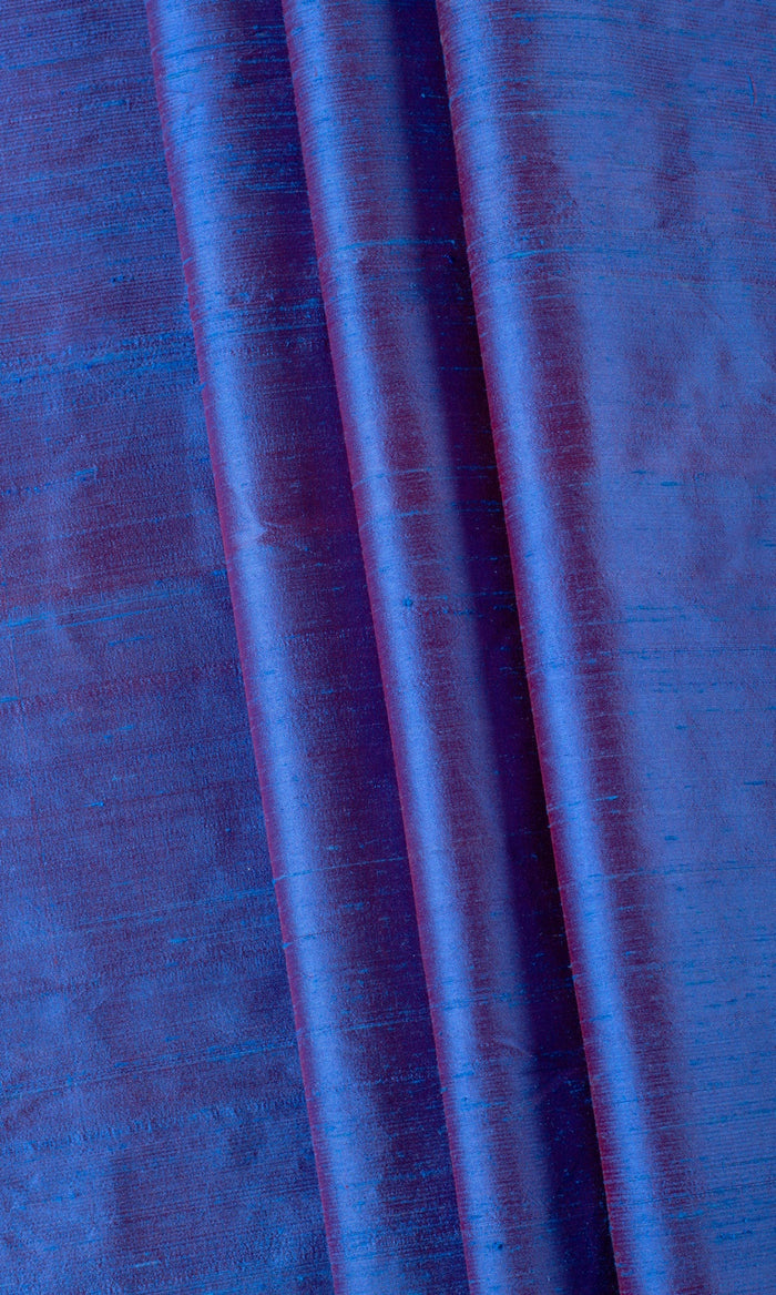 Pure Silk Home Textile Fabric Material By the Metre (Blue)