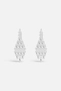 APM Earrings, cascading brilliance with a bold, architectural allure.