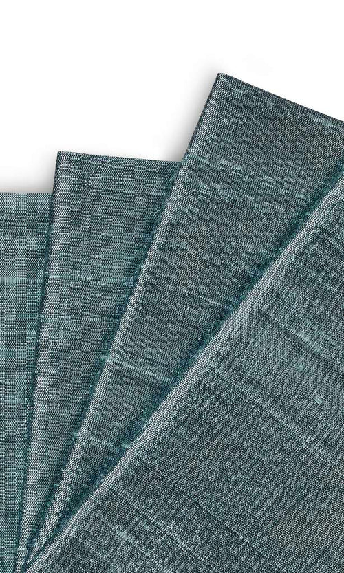 Dupioni Silk Window Treatments Fabric By the Metre (Dark Grey)