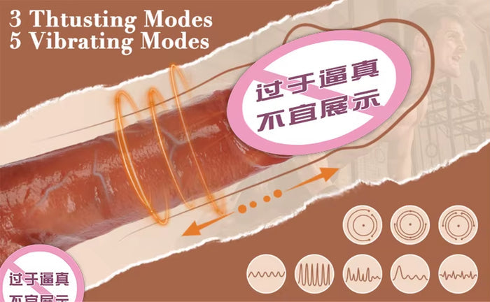 Automatic Insertion and Retractable Dildo Electric Gun Machine Simulation Dildo