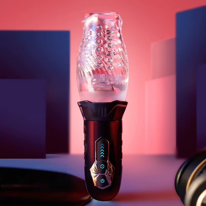 Automatic Male Stroker Masturbation Machine Vibrator Rotation Sucking Masturbator Cup Tourch