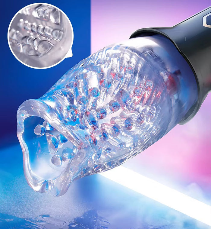 Automatic Male Stroker Masturbation Machine Vibrator Rotation Sucking Masturbator Cup Tourch