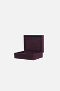 APM Monaco Jewelry Box in deep burgundy, a quiet gesture of everyday luxury.