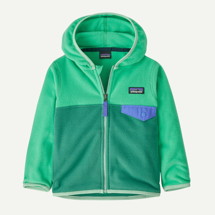 Patagonia Baby Micro D Snap-T Fleece Jacket - Heartleaf Green