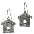 Birdhouse Earrings