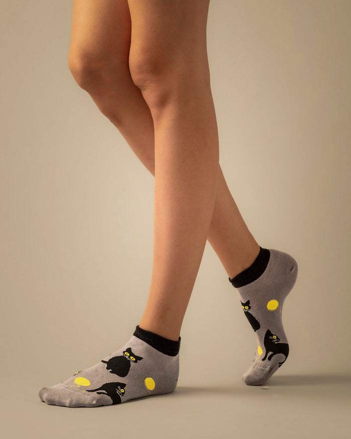 Black Cat · Ankle Sock