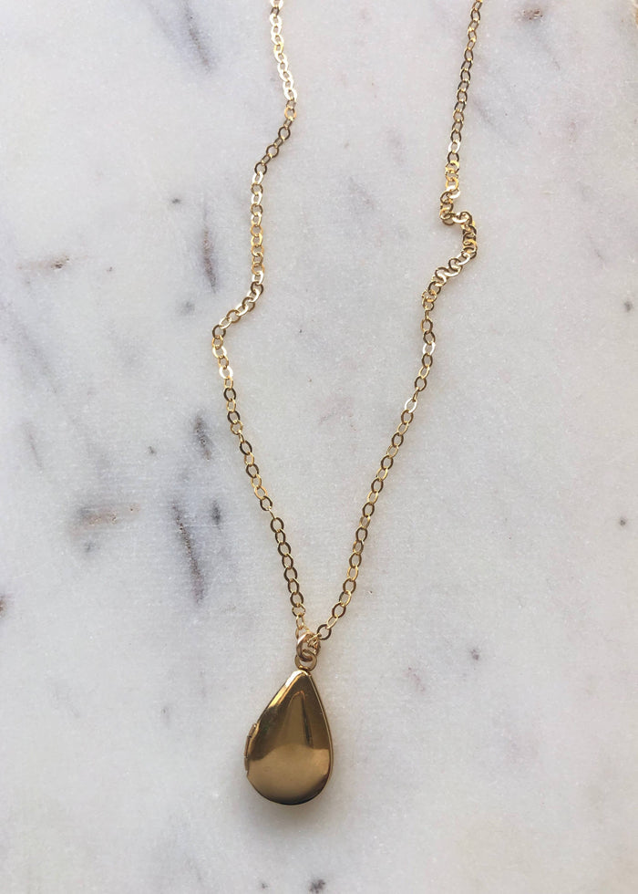 Brandy Locket Necklace