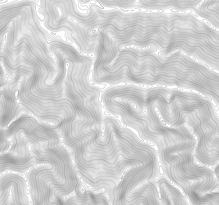 Broad Peak Topographic Map Art