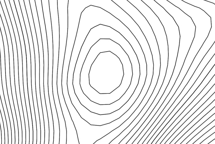 Buffalo Mountain Topographic Map Art