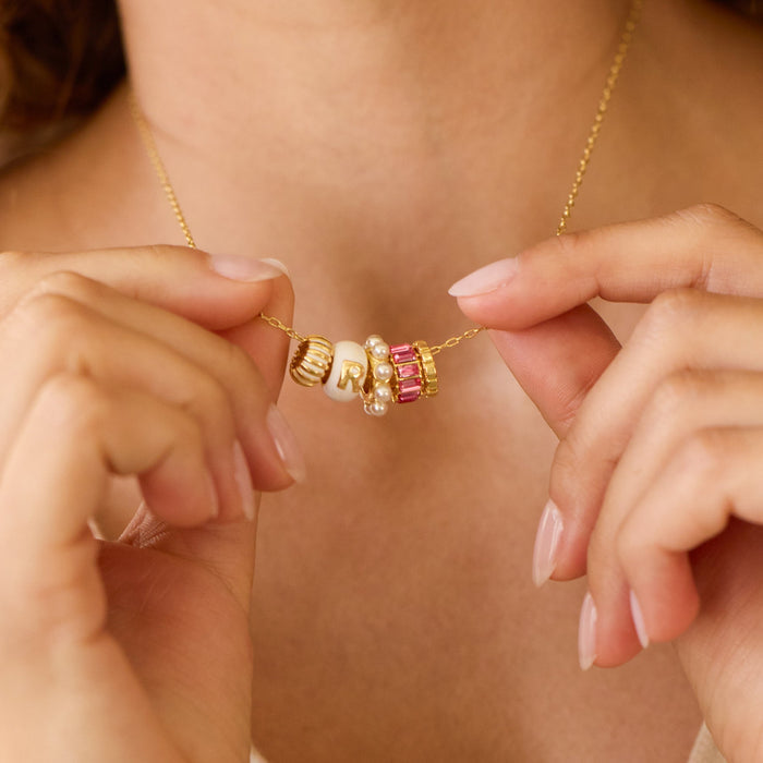 Build Your Own Beaded Charm Necklace