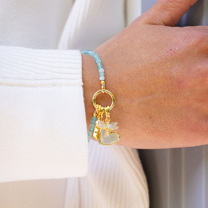 Build Your Own Natalie Birthstone Charm Bracelet