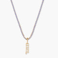 Build Your Own Something Blue Opal Charm Necklace