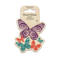 Butterflies Wood Sticker