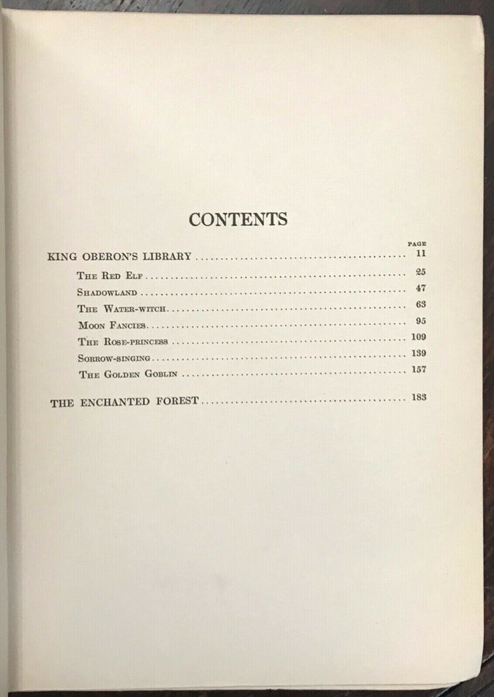 CHRONICLES OF FAIRY LAND - Hume, 1911 SCARCE ILLUSTRATED FAIRYTALES ELVES GNOMES