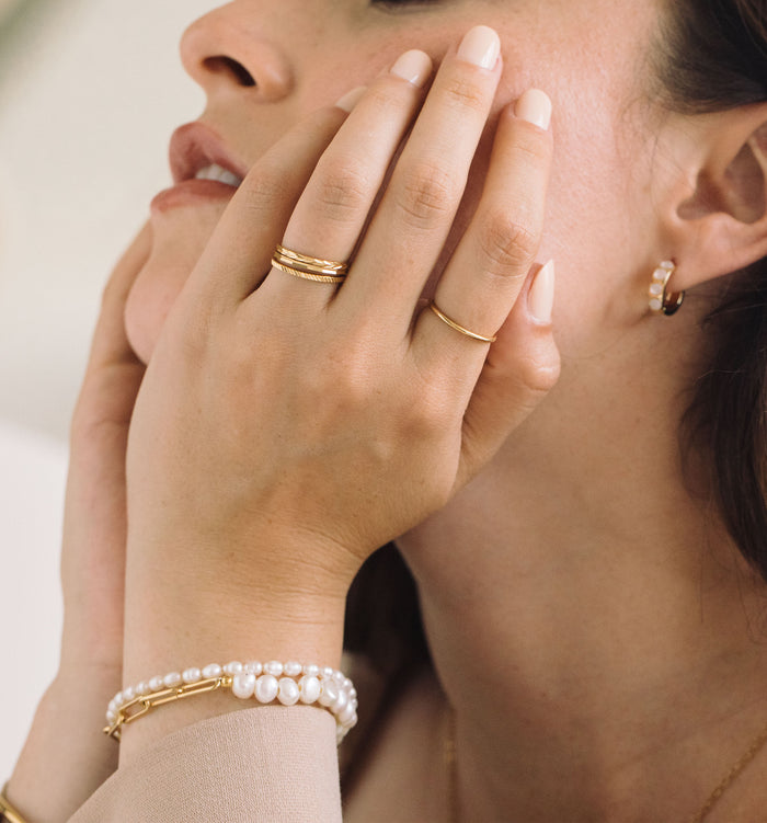 Colette Half Pearl Bracelet
