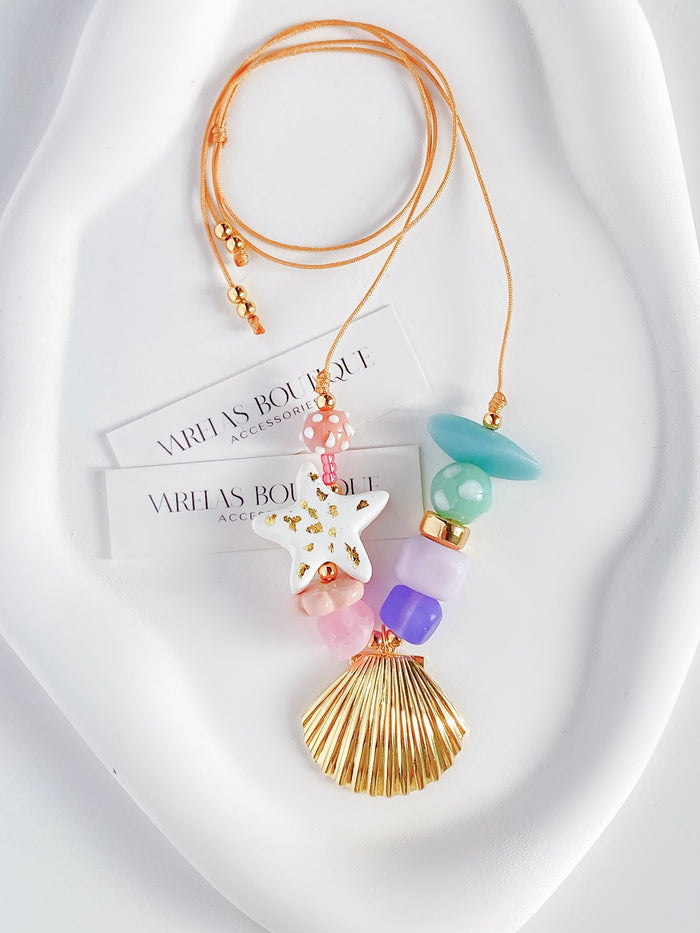 Costa menta necklace