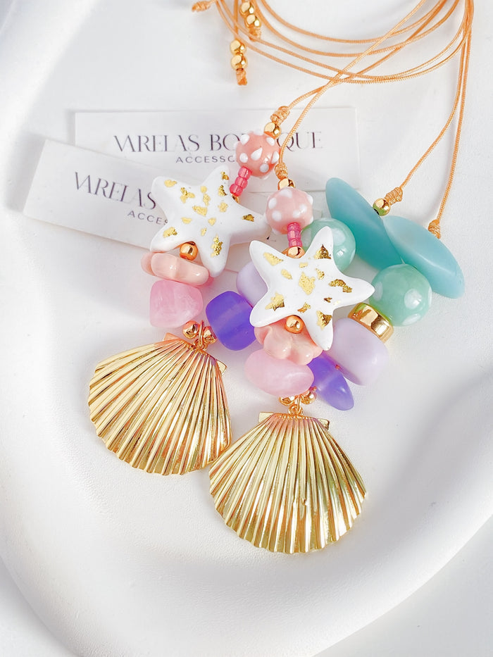 Costa menta necklace