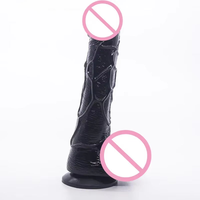 Crystal Jelly Dildo for Female Masturbation Realistic Dildo Suction Cup Transparent Anal Plug Sex Product