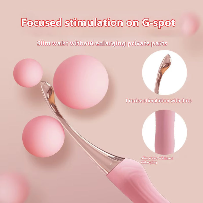 Dildo with Vibrating Massage Stick Tool G-Spot Vibrator
