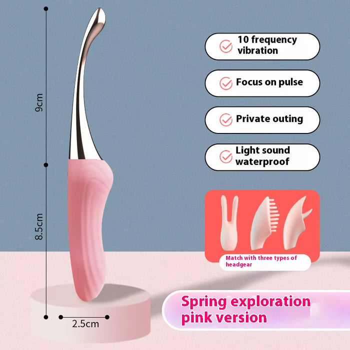 Dildo with Vibrating Massage Stick Tool G-Spot Vibrator