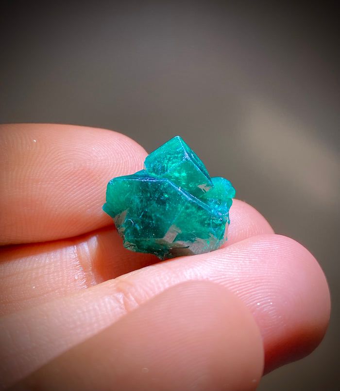 Dioptase 4g from Kaokoveld, Kunene, Namibia