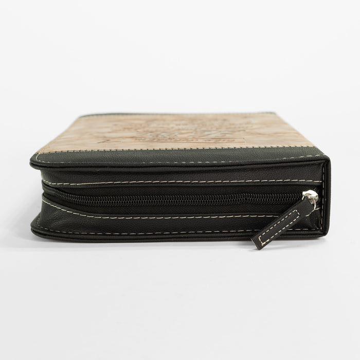 Divine Details: Bible Cover: Brown & Black Take Delight in the Lord - Psalm 37:4
