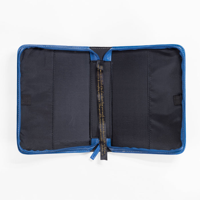 Divine Details Blue Flower Bible Cover