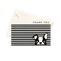 Dog Stripe Boxed Notes