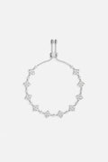 APM Bracelet, a delicate constellation of sparkle in luminous rhodium finish.