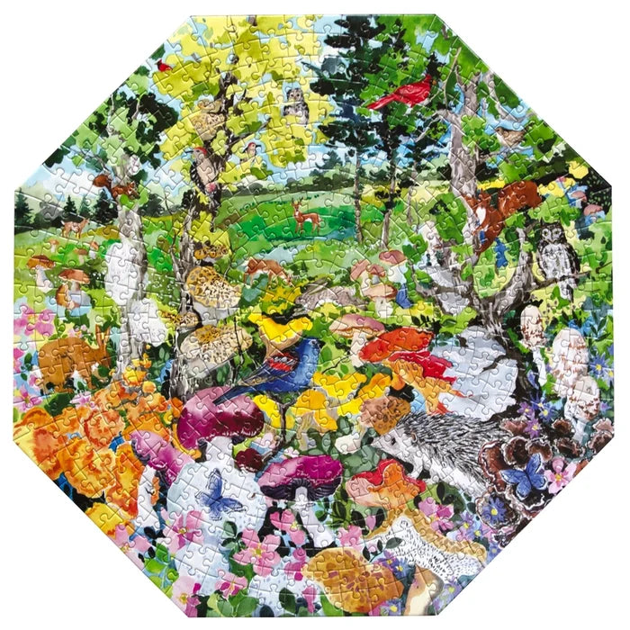 Edible Mushroom 500 Piece Puzzle