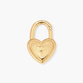 Effie Heart Padlock Charm