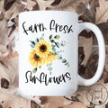 Farm Fresh Sunflowers Fall Mug