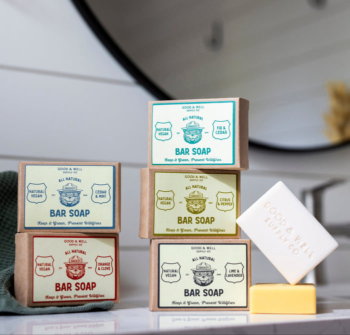 Fir & Cedar Smokey Bear Bar Soap