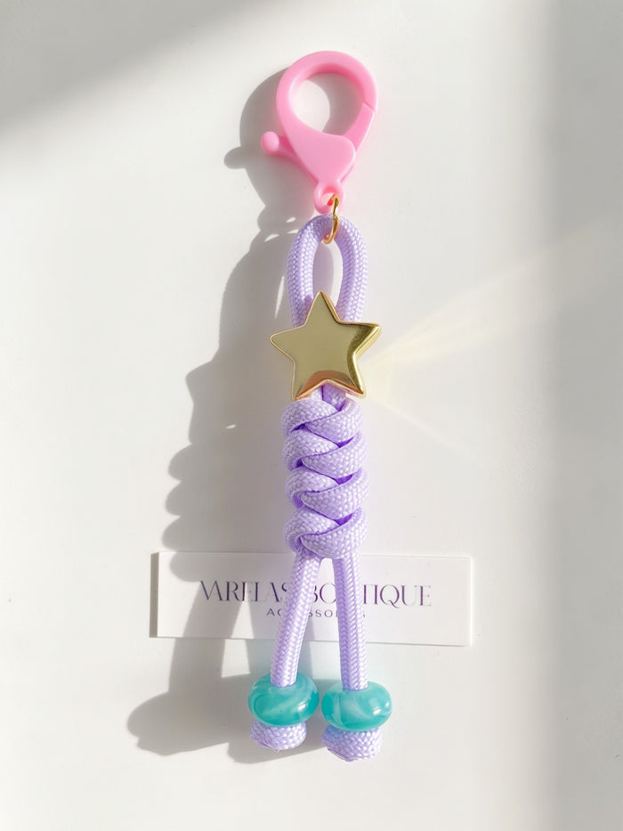 Funky bag charm
