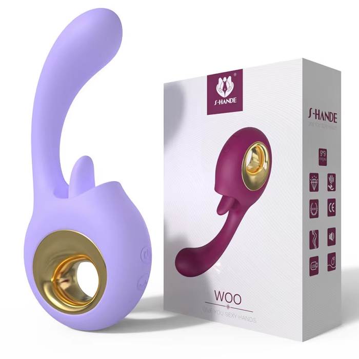 G-Spot & Clitoral Dual Stimulation Sex Vibrator with 10 Speeds Vibromasseur Adult Toys