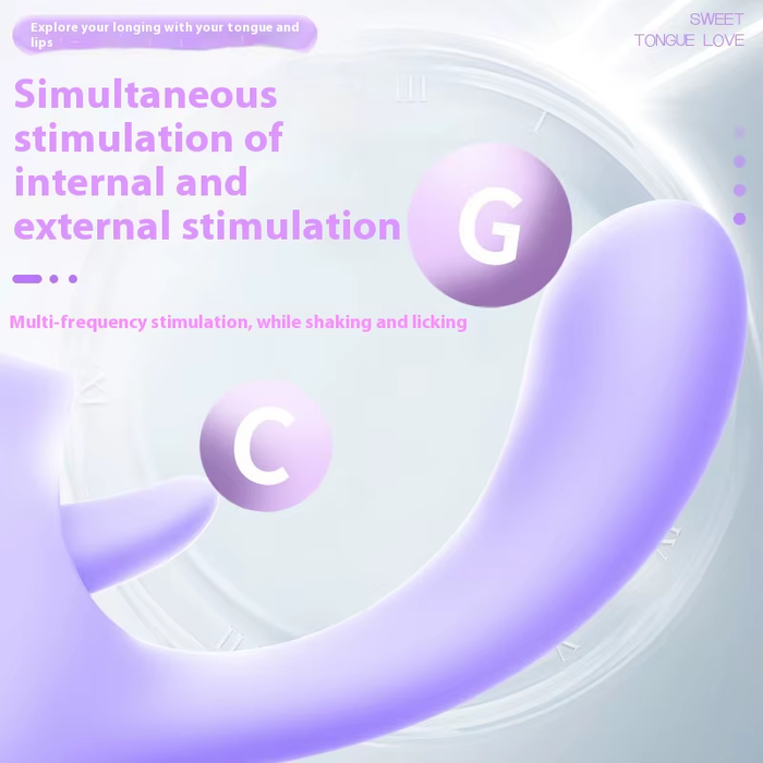 G-Spot & Clitoral Dual Stimulation Sex Vibrator with 10 Speeds Vibromasseur Adult Toys