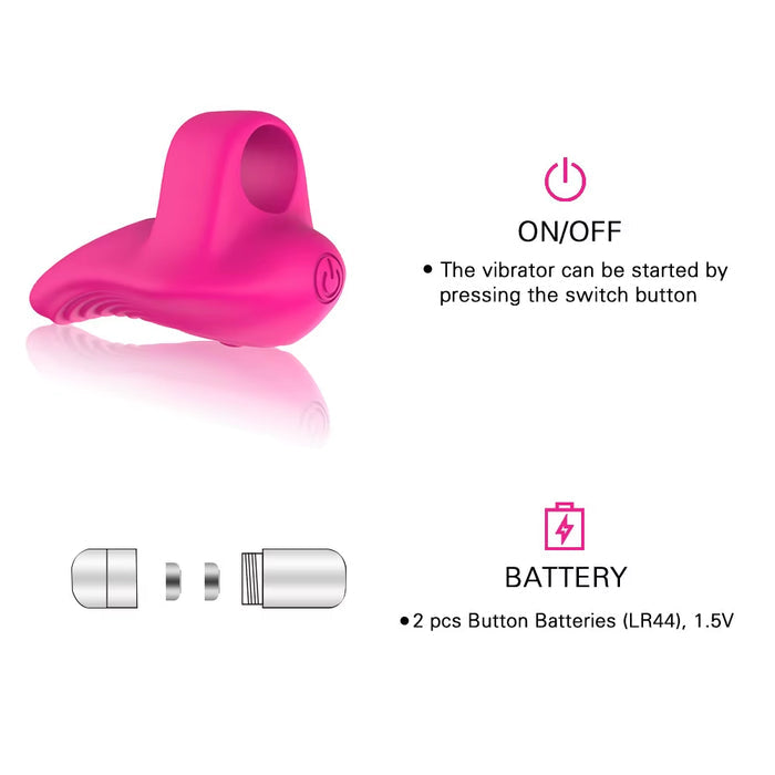 G Spot Vagaina Lady Silicone Sleeves Shape Female Small Clitoris Finger Vibrator