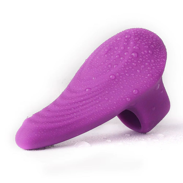 G Spot Vagaina Lady Silicone Sleeves Shape Female Small Clitoris Finger Vibrator