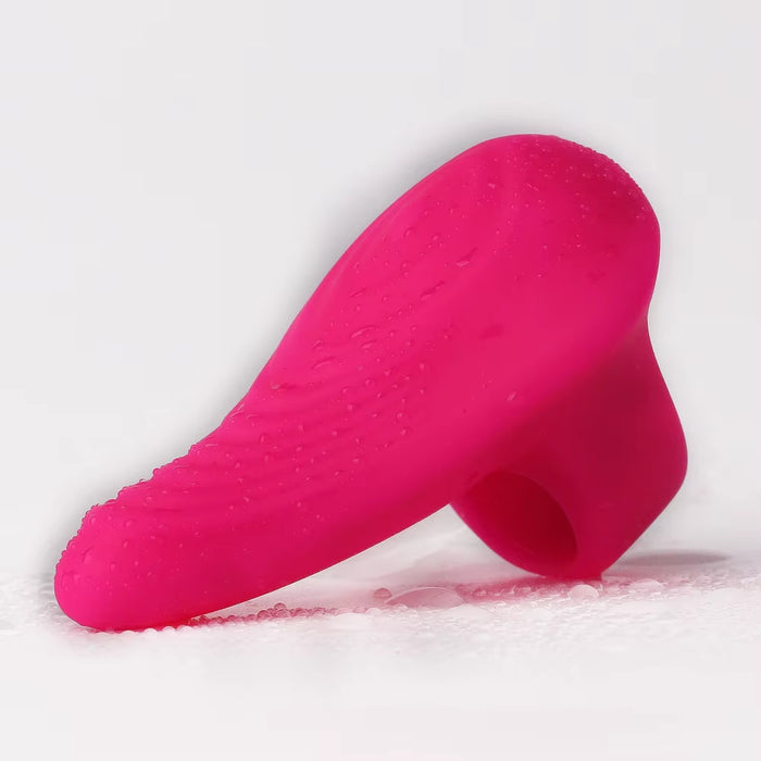 G Spot Vagaina Lady Silicone Sleeves Shape Female Small Clitoris Finger Vibrator