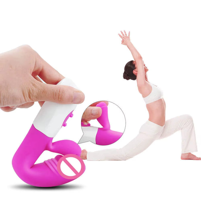 G-Spot Vagina Clitoral Stimulation Sex Toy Blue Purple USB Rechargeable Dildo Rabbit Vibrator for Women